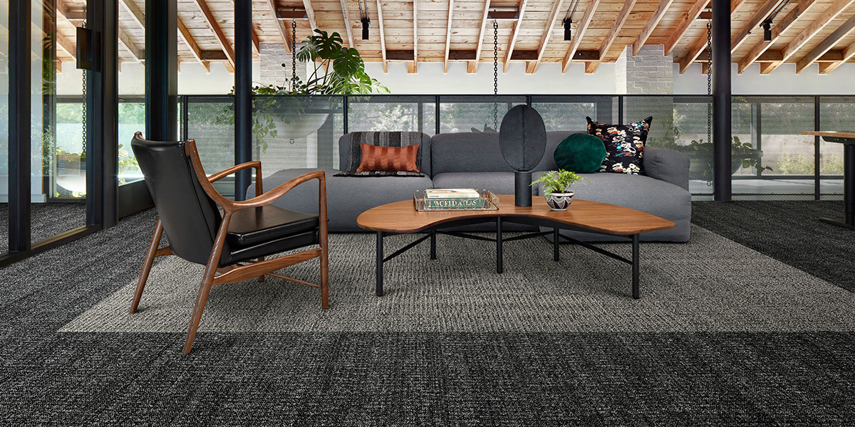 Interface's Modern Trio carpet tile collection
