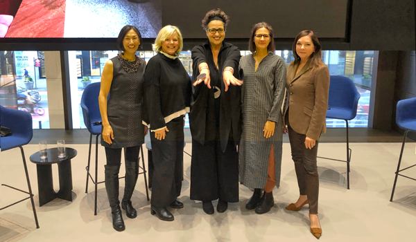 Dana Tang, Jennifer Johanson, Cindy Allen, Larah Moravek, and Lauren Rottet at Penn1 in Manhattan
