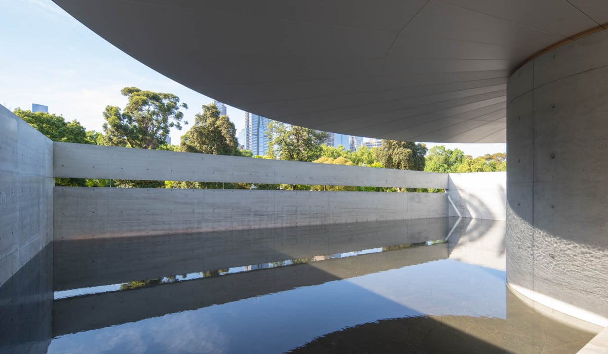 Interior of MPavilion 10