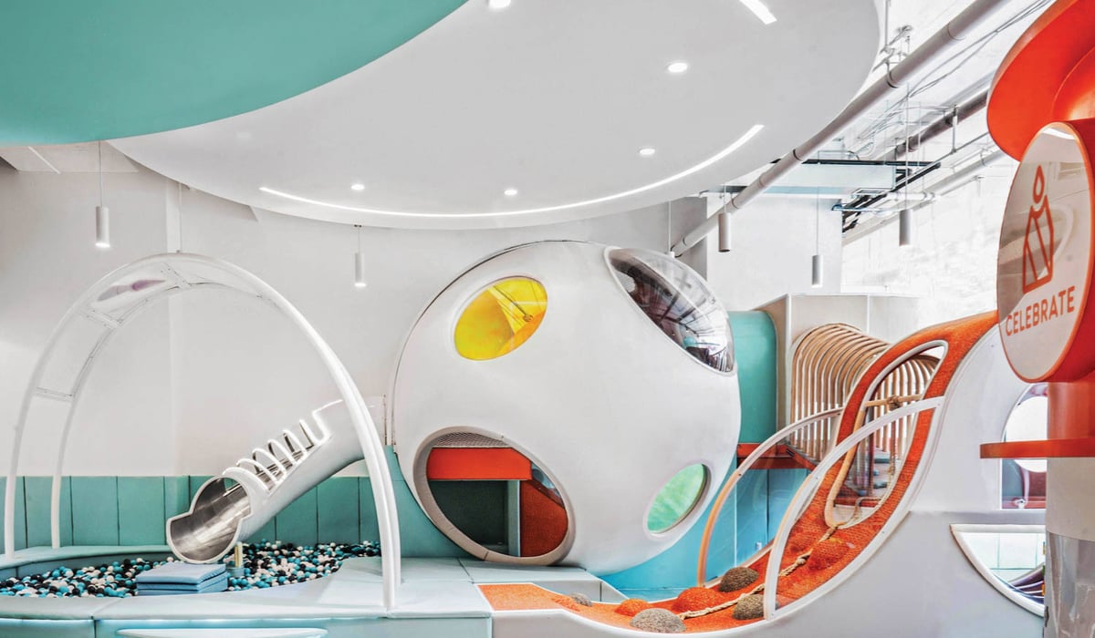 Play areas in Funzy Play Family Club