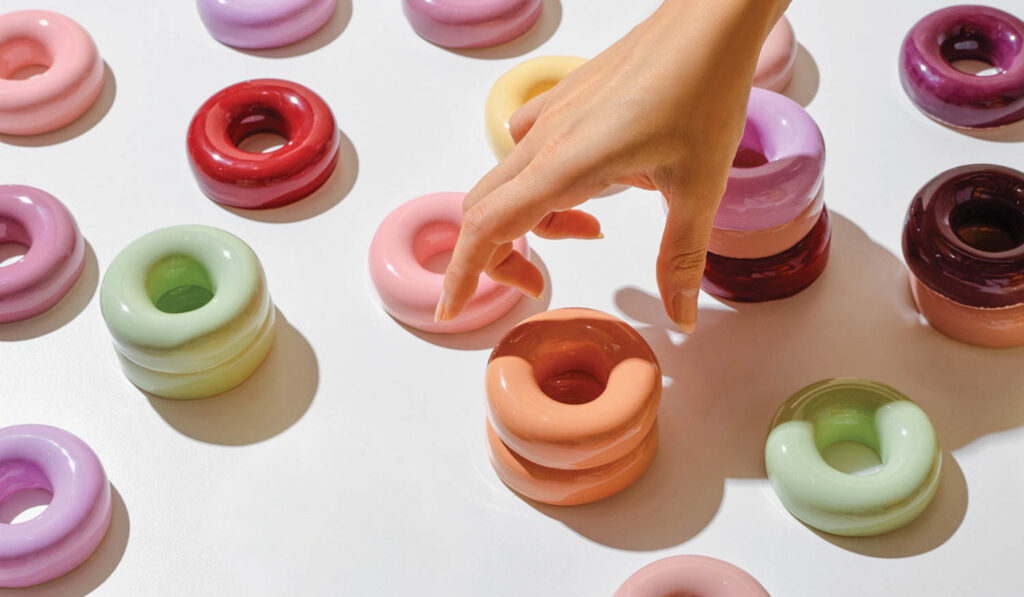donut shaped ceramics