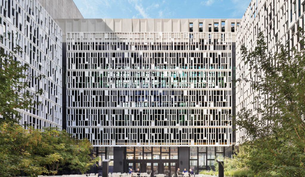 exterior building facade