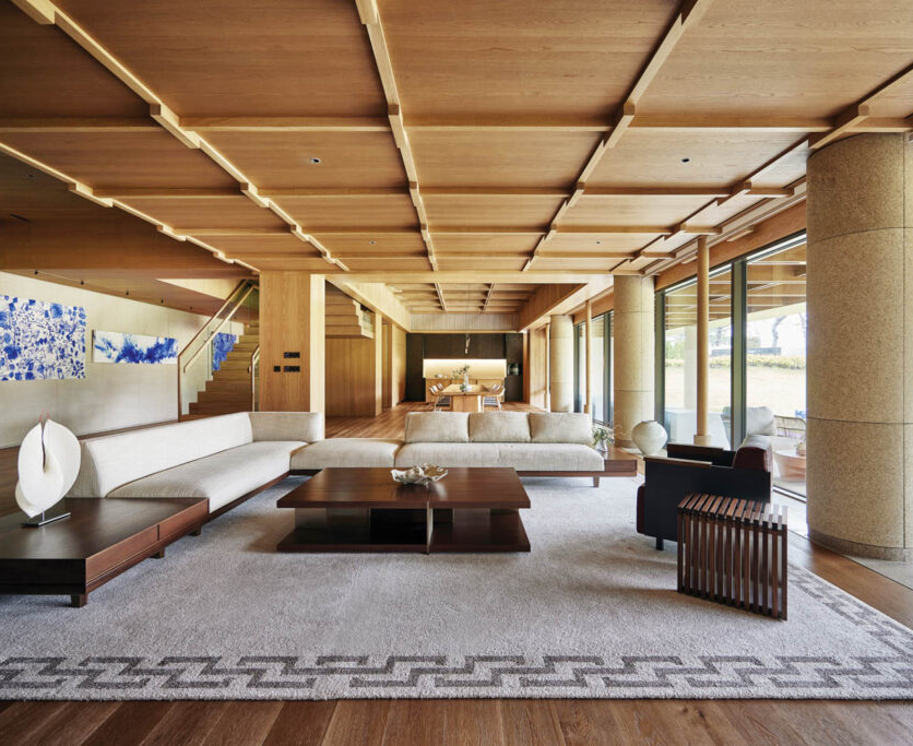 open space living room