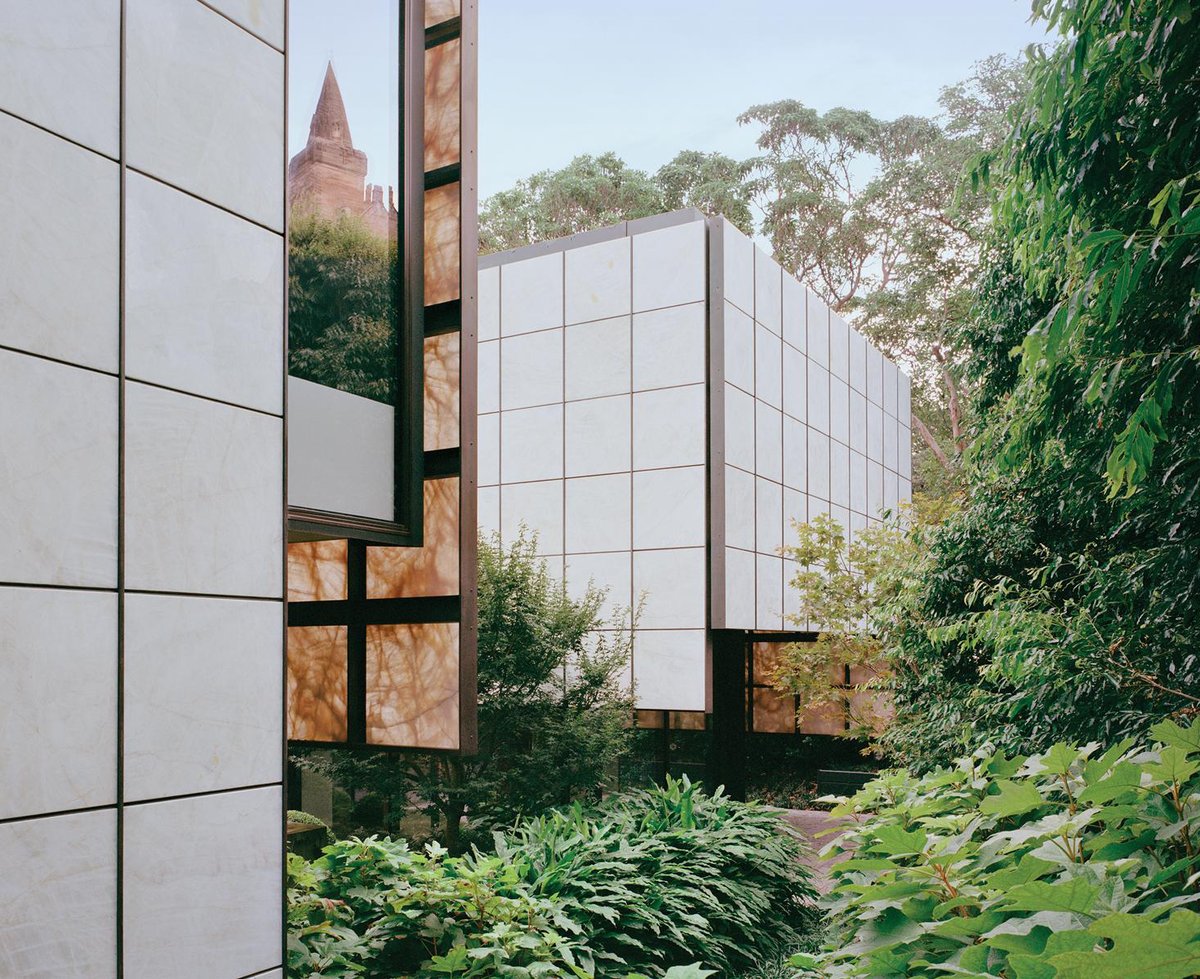 exterior of house with trees