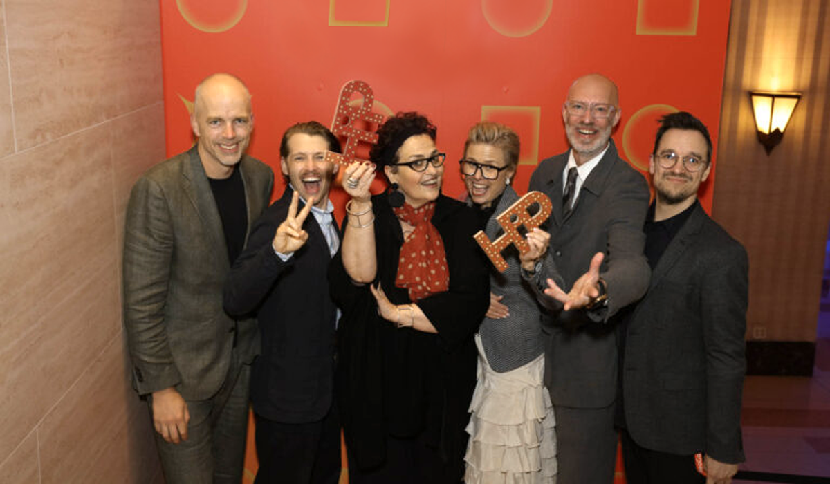Cindy Allen poses with Hip Award winners