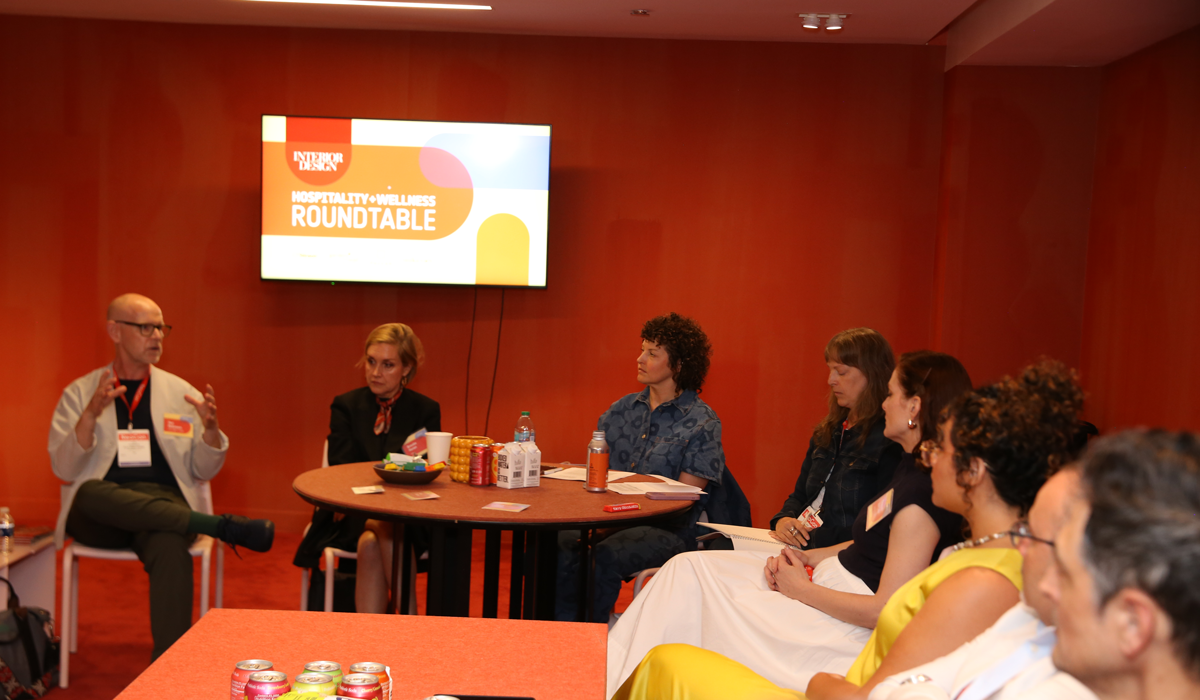 interior design's hospitality and wellness roundtable