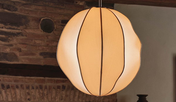 Mulberry Sphere light by Anna Karlin