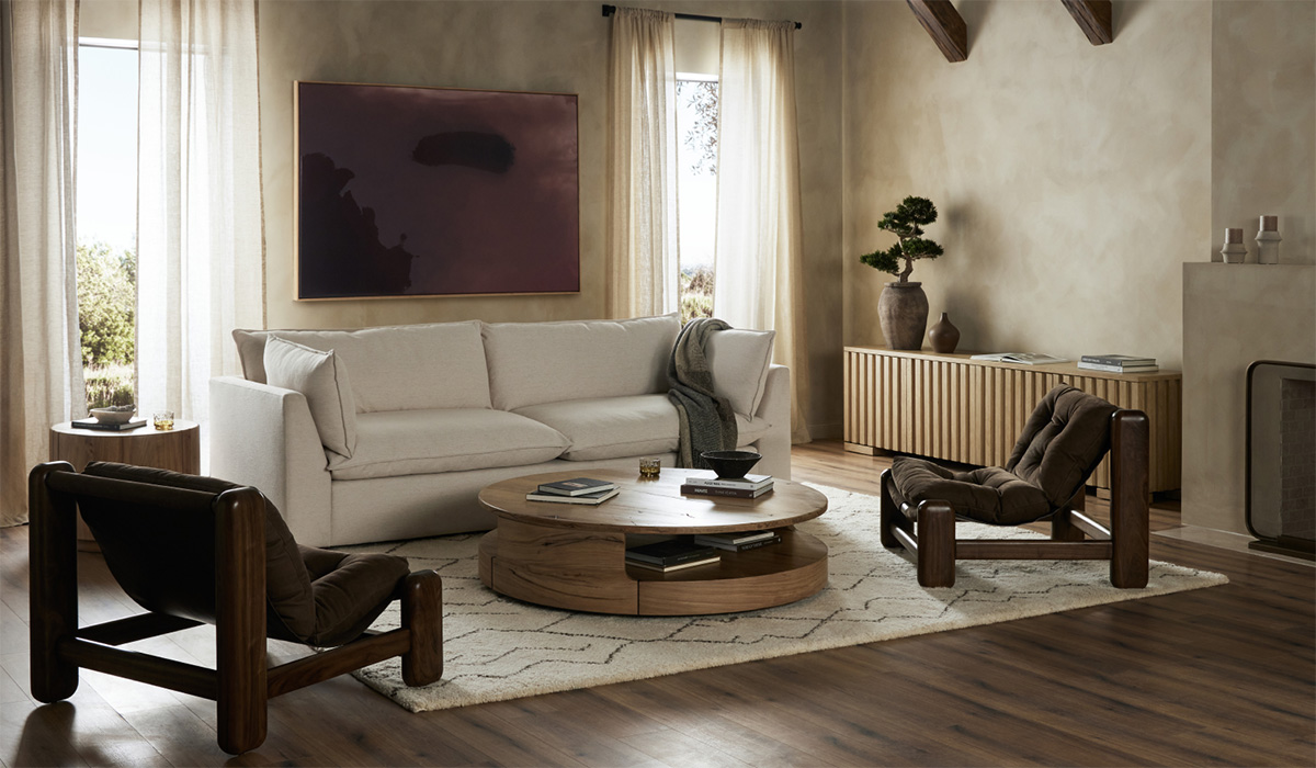 Four Hands living room setting