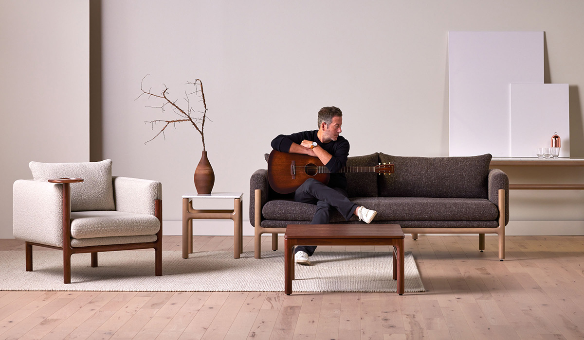 Designer Brad Ascalon created the Kithara collection for David Edward.